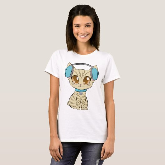 T-shirt Turq Tee de base pour femmes (Devant entier)