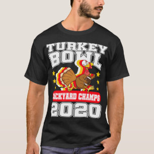 T-shirt Turquie Bowl 2020 Thanksgiving Football Drôle