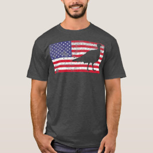 T-shirt Turquie chasse drapeau américain États-Unis 4 juil