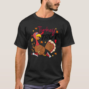 T-shirt Turquie Costume Trot Drôle Turquie Courir La Chute