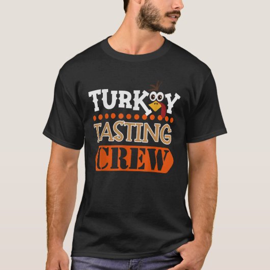 T-shirt Turquie Dégustation Crew Drôle Thanksgiving Corres (Devant)