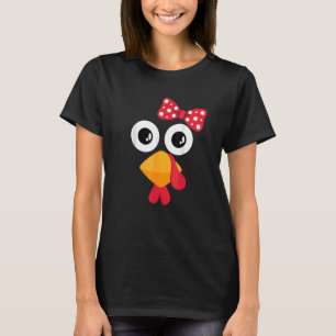 T-shirt Turquie Face À Tro Mignonne Thanksgiving En Course