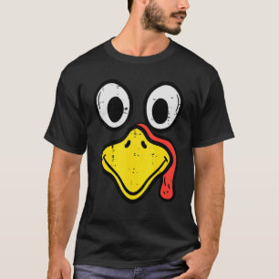 T-shirt Turquie Face Bon thanksgiving Hommes Femmes Garçon