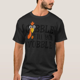 T-shirt Turquie Face Graphique Correspondant Thanksgiving