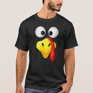 T-shirt TURQUIE FACE Kids Adult Halloween Thanksgiving