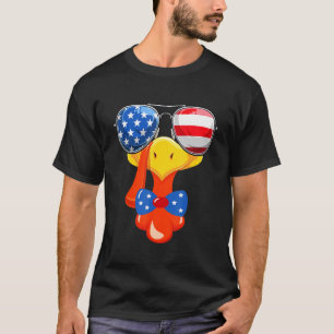T-shirt Turquie Face Thanksgiving Family Outlag Drapeau Su