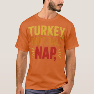 T-shirt Turquie, Football, Nap Drôle Thanksgiving