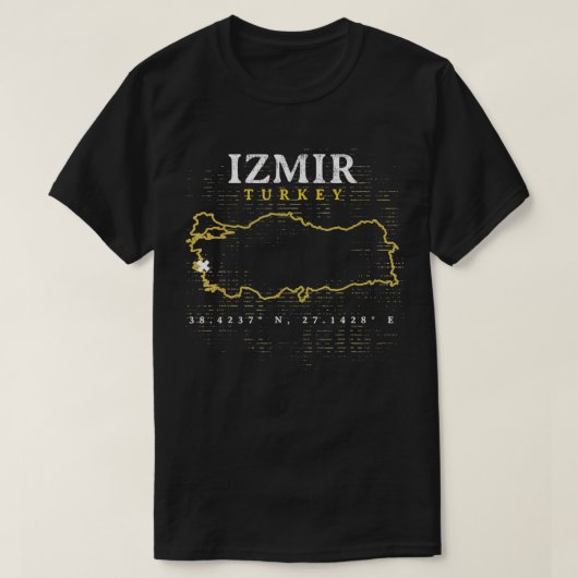 T-shirt Turquie Izmir (Design devant)