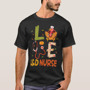 T-shirt Turquie L&D Infirmière jour de Bon thanksgiving po