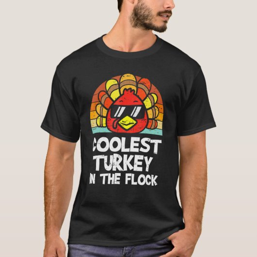 T-shirt Turquie la plus froide dans le troupeau Thanksgivi (Devant)
