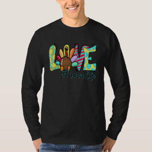 T-shirt Turquie Love Nanna Bon thanksgiving de vie Turquie