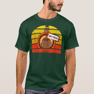 T-shirt Turquie Mangez Pizza Thanksgiving Enfants Thanksss
