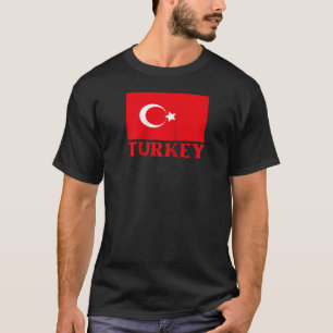 T-shirt Turquie Pays Drapeau Souvenir Turquie Vintage Ragl