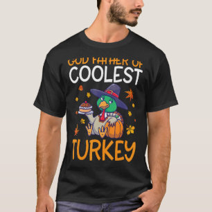 T-shirt Turquie pèlerin Pie Thanksgiving Dieu Père du Cool