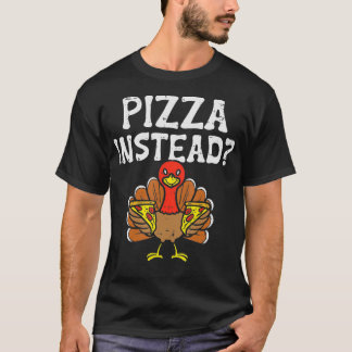 T-shirt Turquie Pizza Plutôt Drôle Thanksgiving Vegan Men 