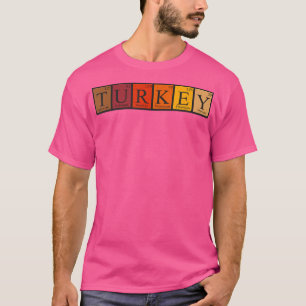 T-shirt Turquie Thanksgiving Science