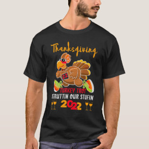 T-shirt Turquie Trot 2022 Thanksgiving Turquie en course