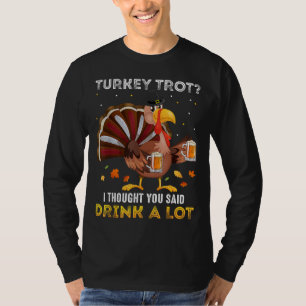 T-shirt Turquie Trot Squad Courir Des Boissons Corresponda