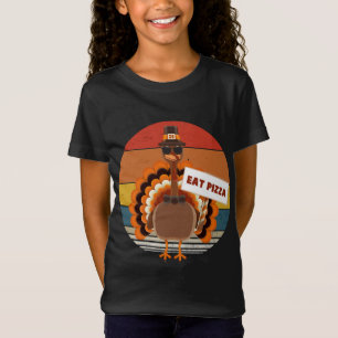 T-Shirt Turquie vintage Mange Pizza Adulte Vegas Enfants T