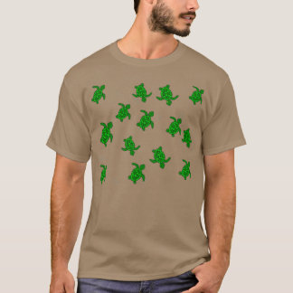 T-shirt turquoise
