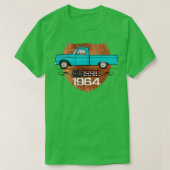 T-shirt Turquoise classique (Design devant)