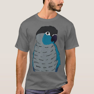 T-shirt Turquoise green cheek conure