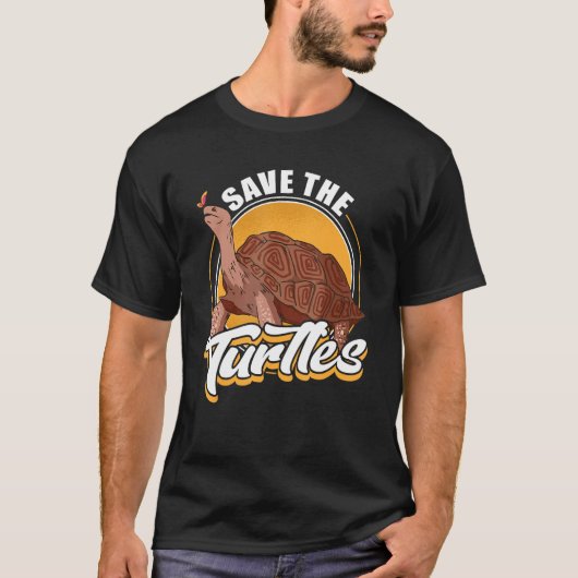 T-shirt Turtle Animal Ocean Sea Turtle 1 (Devant)