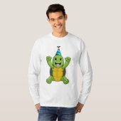 T-shirt Turtle at Birthday (Devant entier)
