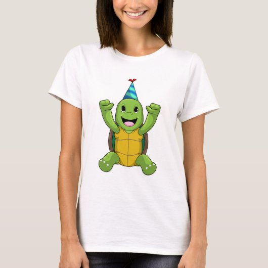 T-shirt Turtle at Birthday (Devant)