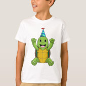 T-shirt Turtle at Birthday (Devant)