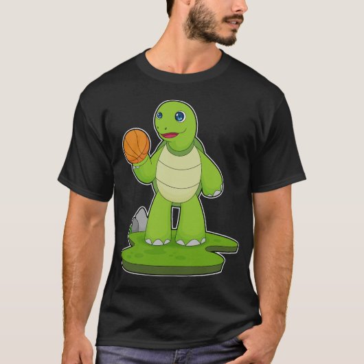 T-shirt Turtle Basketball (Devant)