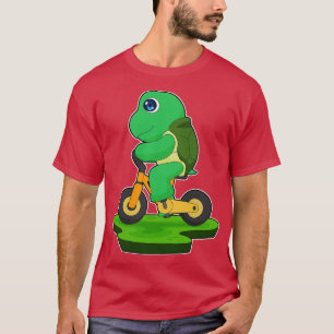T-shirt Turtle Bicycle