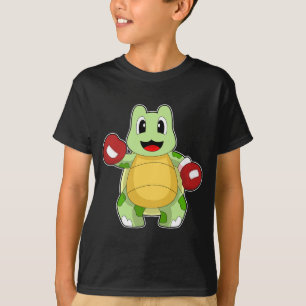 T-shirt Turtle Boxer Gants de boxe Boxe