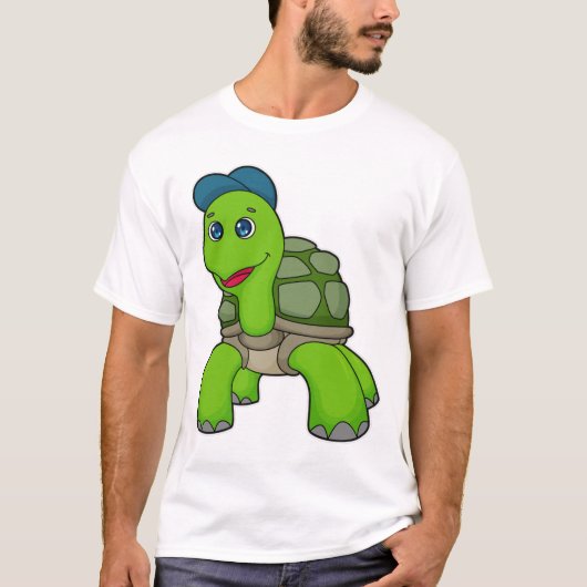 T-shirt Turtle Cap (Devant)