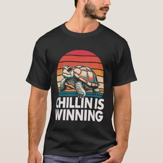 T-shirt Turtle Chillin gagne (Devant)