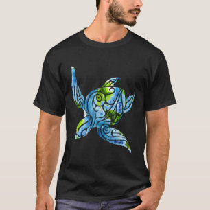 T-shirt Turtle Eh Jour Sauvez La Planète Turtle Recycle O