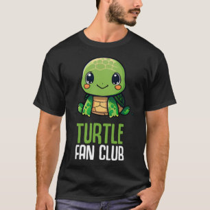 T-shirt Turtle Fan Club Tortoise Zoo Enfants Garçons Fille