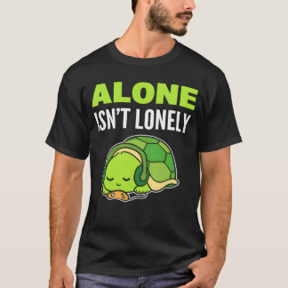 T-shirt Turtle Introverso Music Lover vintage