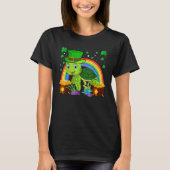 T-shirt Turtle Leprechaun Hat Turtle Rainbow St Patrick's  (Devant)