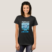 T-shirt Turtle Lover | Turtley Awesome (Devant entier)