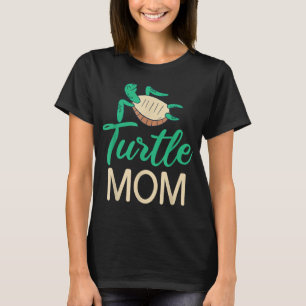 T-shirt Turtle Maman mignonne Amateur de tortue de mer