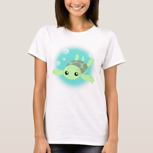 T-shirt Turtle Mer (Devant)