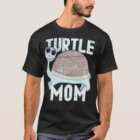 T-shirt Turtle Pet Maman (Devant)