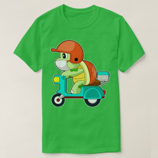 T-shirt Turtle Scooter 1 (Design devant)
