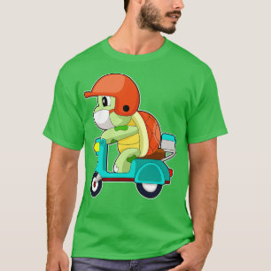 T-shirt Turtle Scooter 1