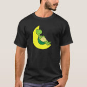 T-shirt Turtle Tired Nap All Day Sleep All Night Cute Turt (Devant)
