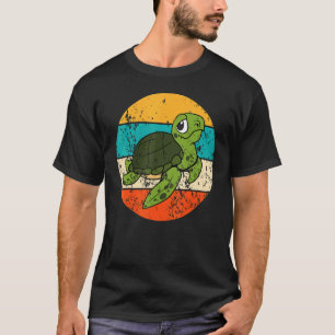T-shirt Turtle Vintage Retro