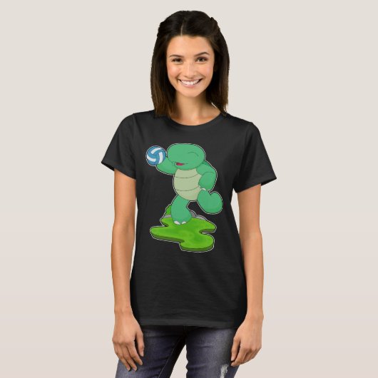 T-shirt Turtle Volleyball (Devant entier)