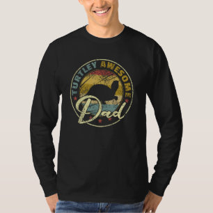 T-shirt Turtley Awesome Papa Funny Turtle Da du Père
