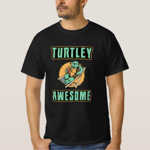 T-shirt Turtley Awesome Turtle Lover Tortues Drôle cadeau
